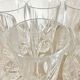 Crystal whisky glasses 80s