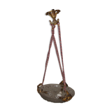 Maynadier art deco glass hanging lamp, 1920/30