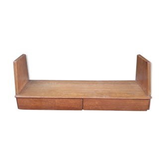 Oak shelf by Marcel Gascoin, Arhec  edition 1950