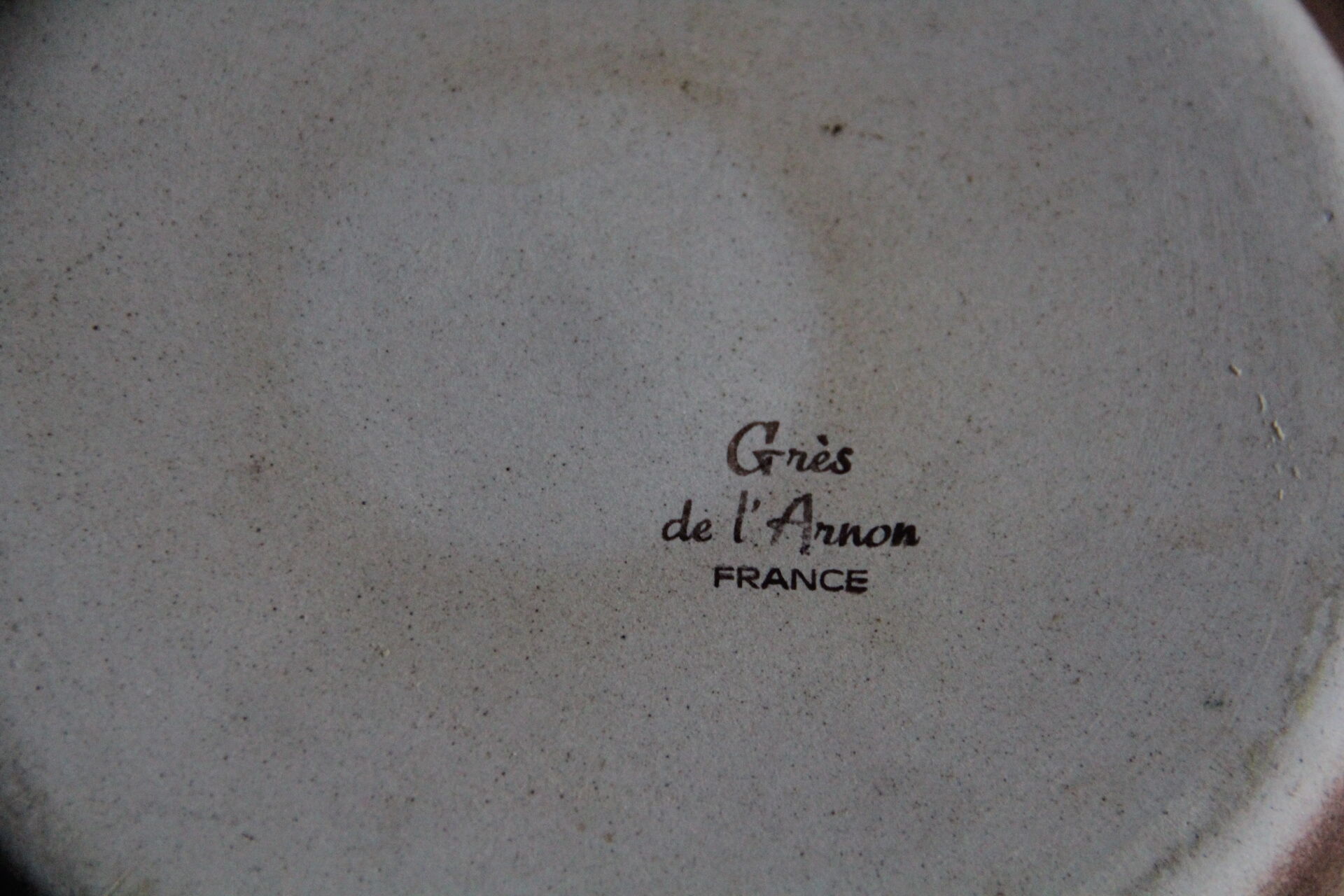 Sandstone soup pot of the Arnon France