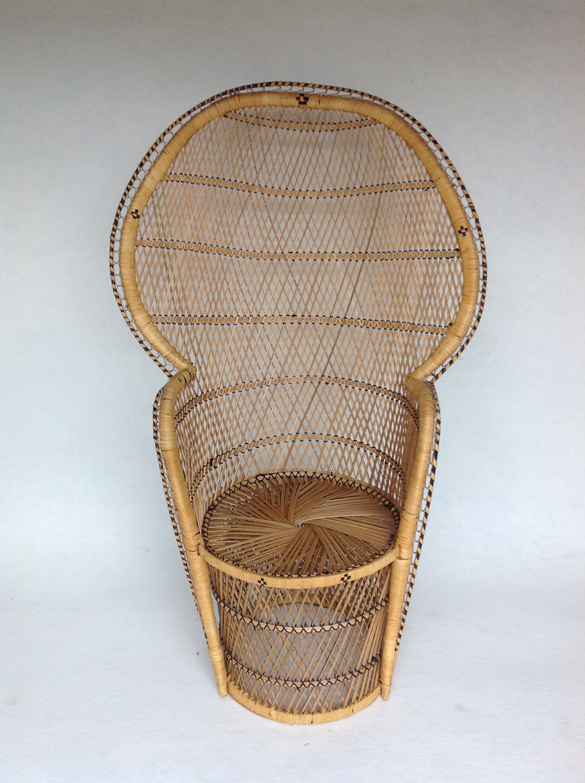 Emmanuelle armchair in rattan