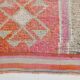 3x10 Turkish Pink & Orange Vintage Runner Rug, 91x316Cm