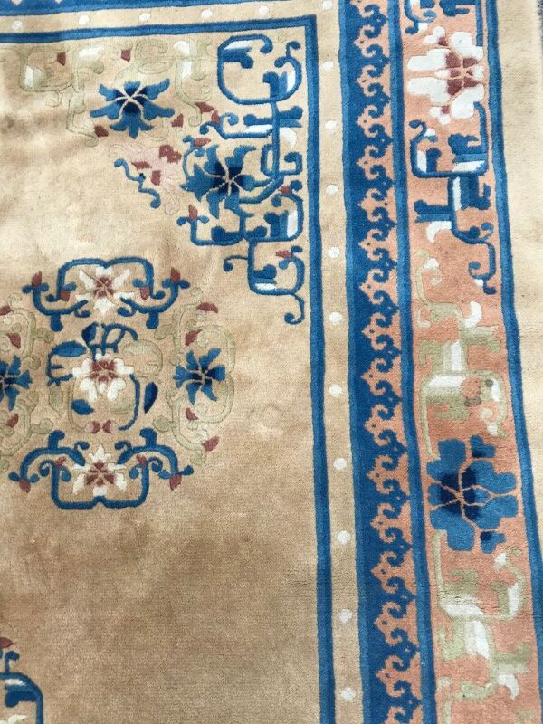 Carpet old chinese beijing  142 x 206 cm