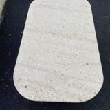 Travertine marble coffee table