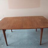 Teak table 3 chairs
