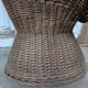 Grand fauteuil rotin