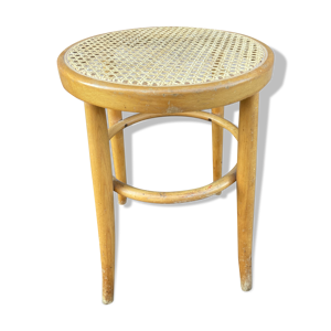 tabouret vintage bois