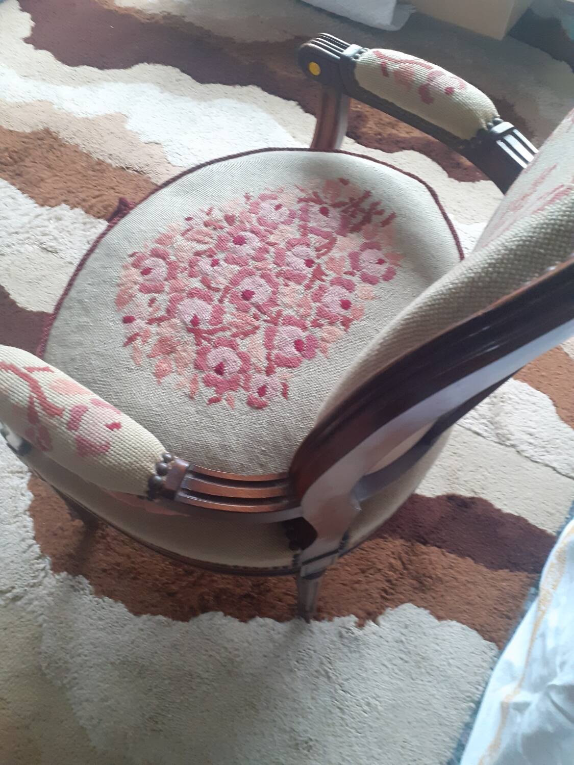 Louis XVI style armchair