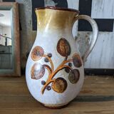 Ceramic pitcher from italy