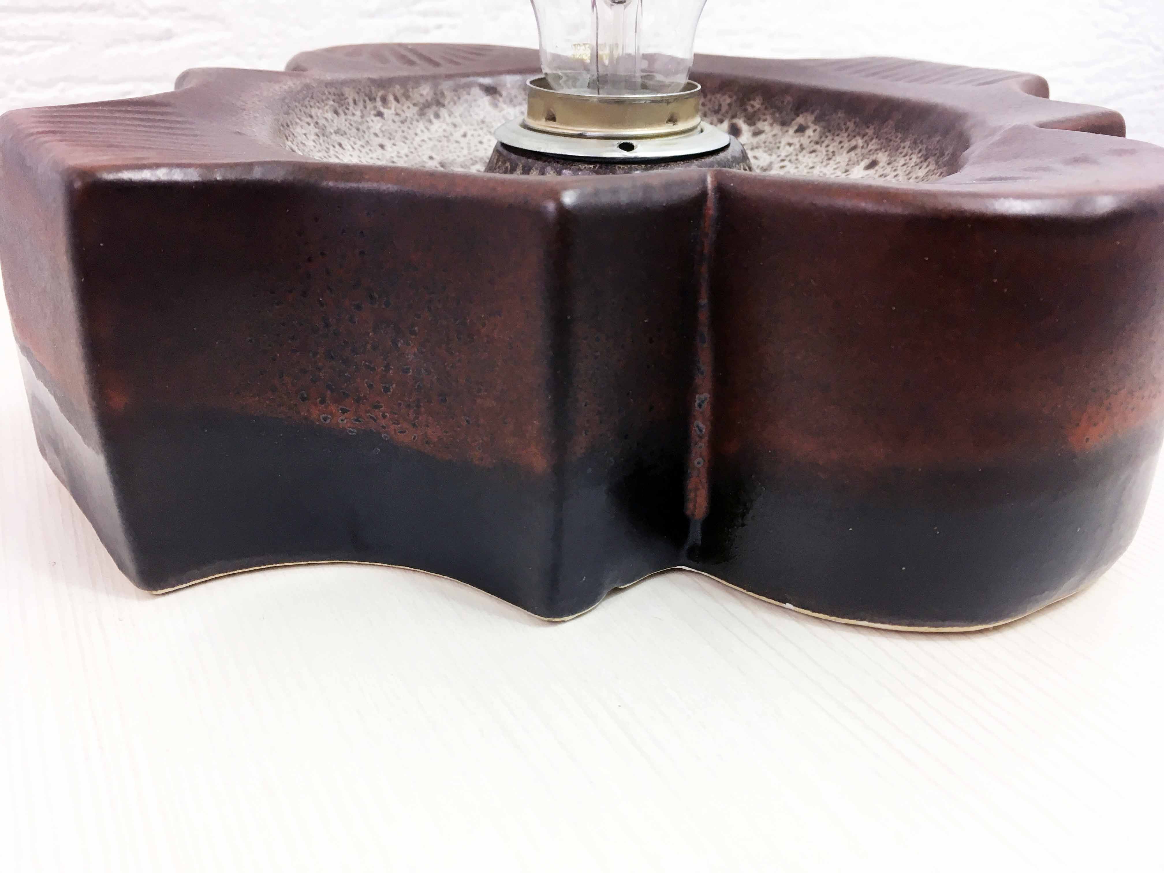 Ceramic wall lamp Hustadt Leuchten