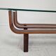 Table basse en teck élégante des années 60 par James Brown pour T.H. Brown, années 1970.