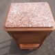 Table de chevet marbre rose