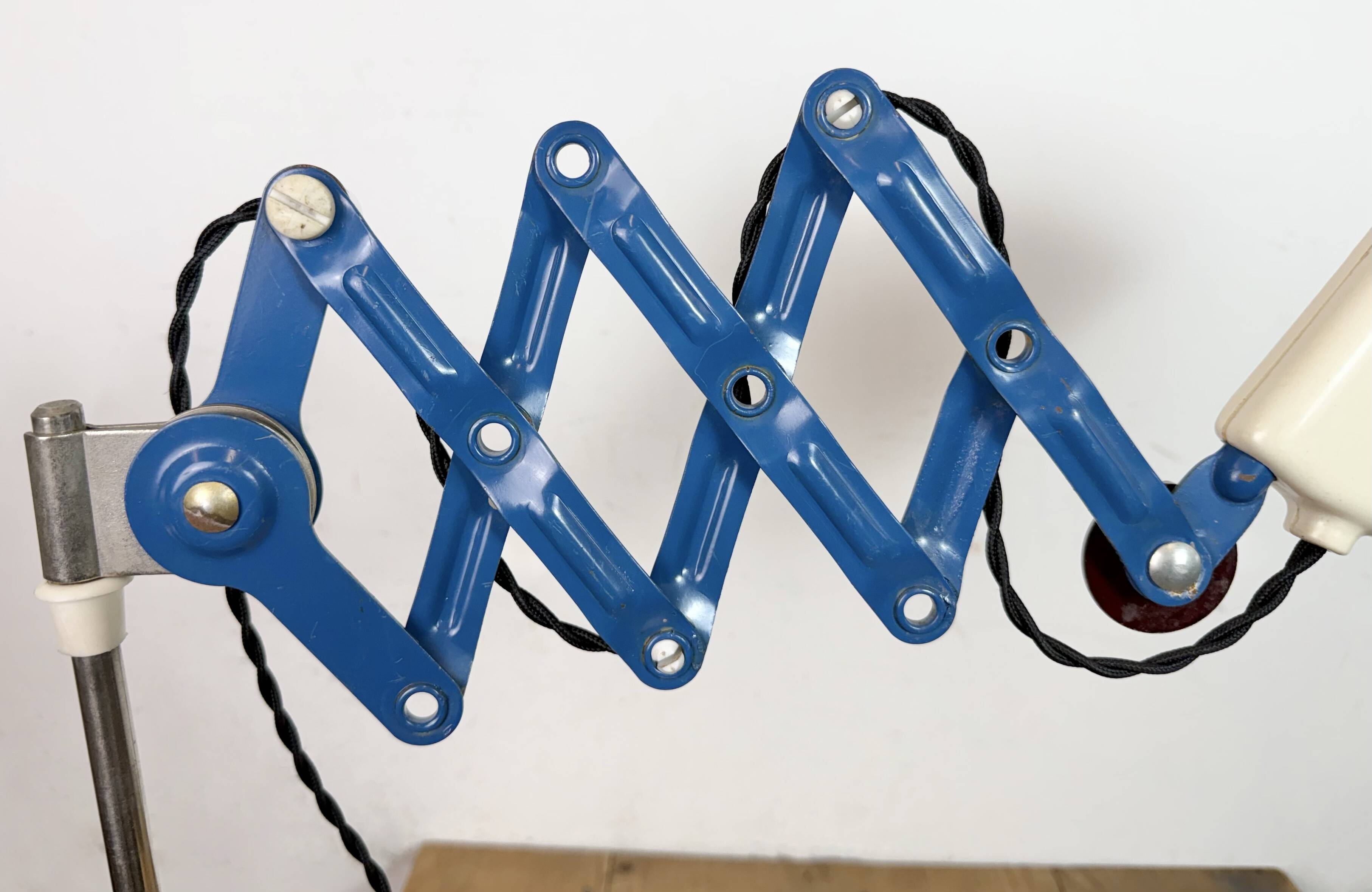 Industrial East German Scissor Lamp from VEB Zweckleuchtenbau Dresden, 1950