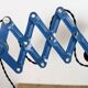 Industrial East German Scissor Lamp from VEB Zweckleuchtenbau Dresden, 1950