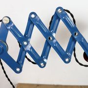 Industrial East German Scissor Lamp from VEB Zweckleuchtenbau Dresden, 1950