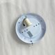 Wall light ceiling light amber glass gold 1970 1980 LAMP-7327