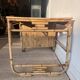 Mid-Century Vintage Bamboo Rattan Desk