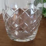 Chiseled/cut crystal pitcher
