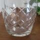 Chiseled/cut crystal pitcher