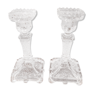 lot de 2 bougeoirs -