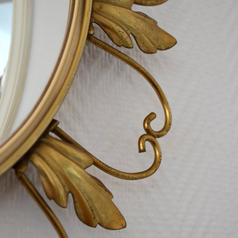 Witch's eye mirror 1950 - 46x46cm