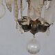 pendants chandelier style Louis XV period early nineteenth