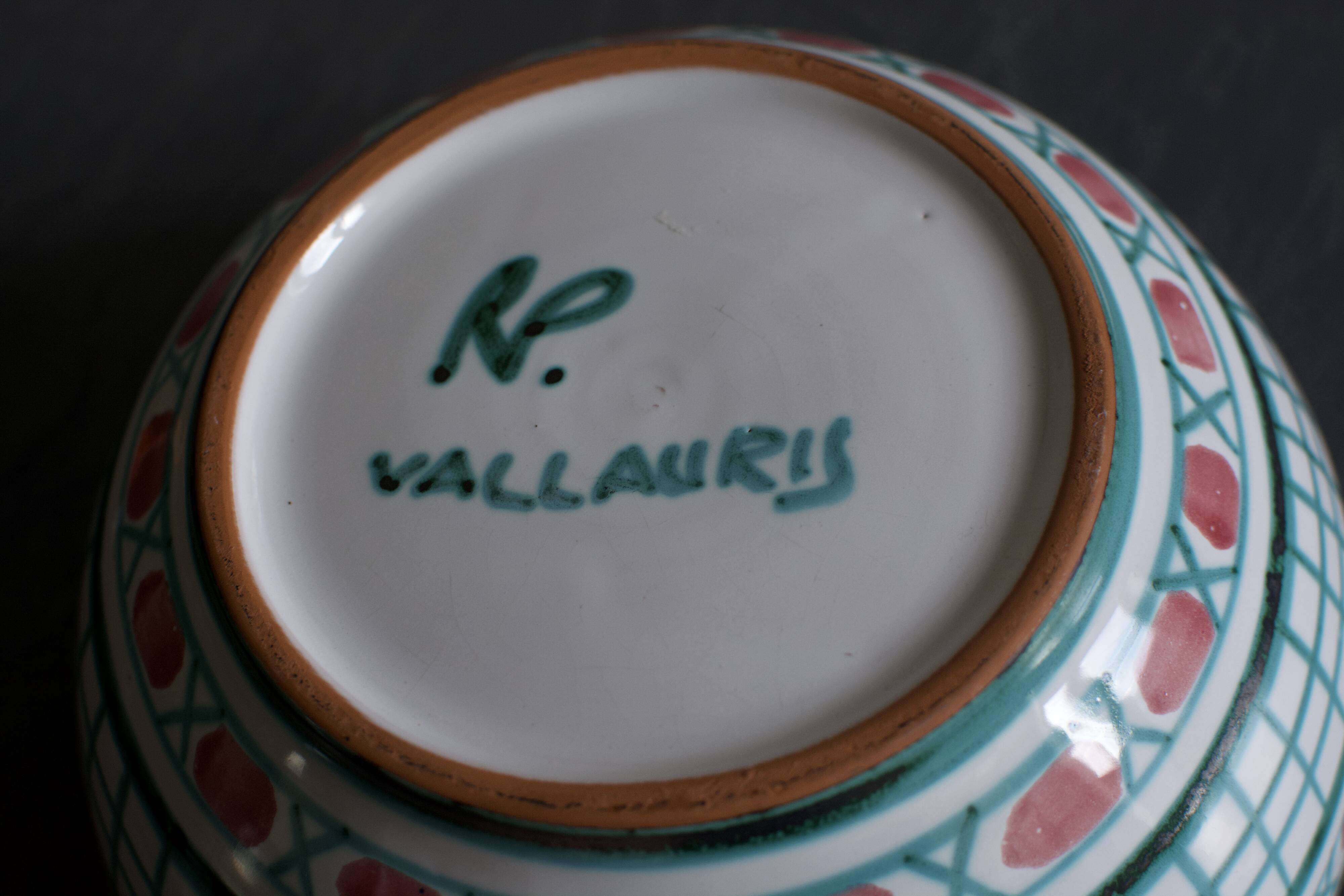 Vallauris salad bowl by Robert Picault