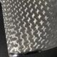 Vintage silver table crumb catcher with stainless steel handle