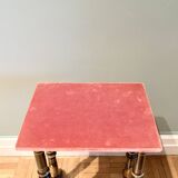Napoleon III lacquered wooden side table