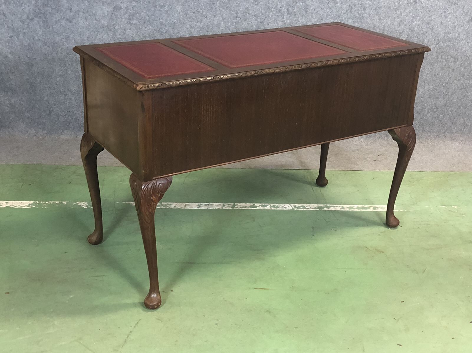 English mahogany desk in 30 years
