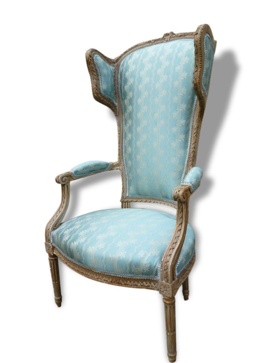 Fauteuil Louis XVI à Oreilles