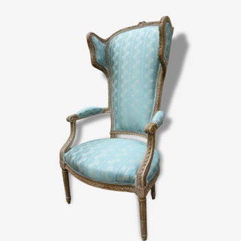 Fauteuil Louis XVI à Oreilles