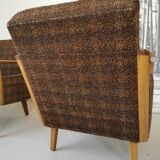 Pair of vintage 60s armchairs