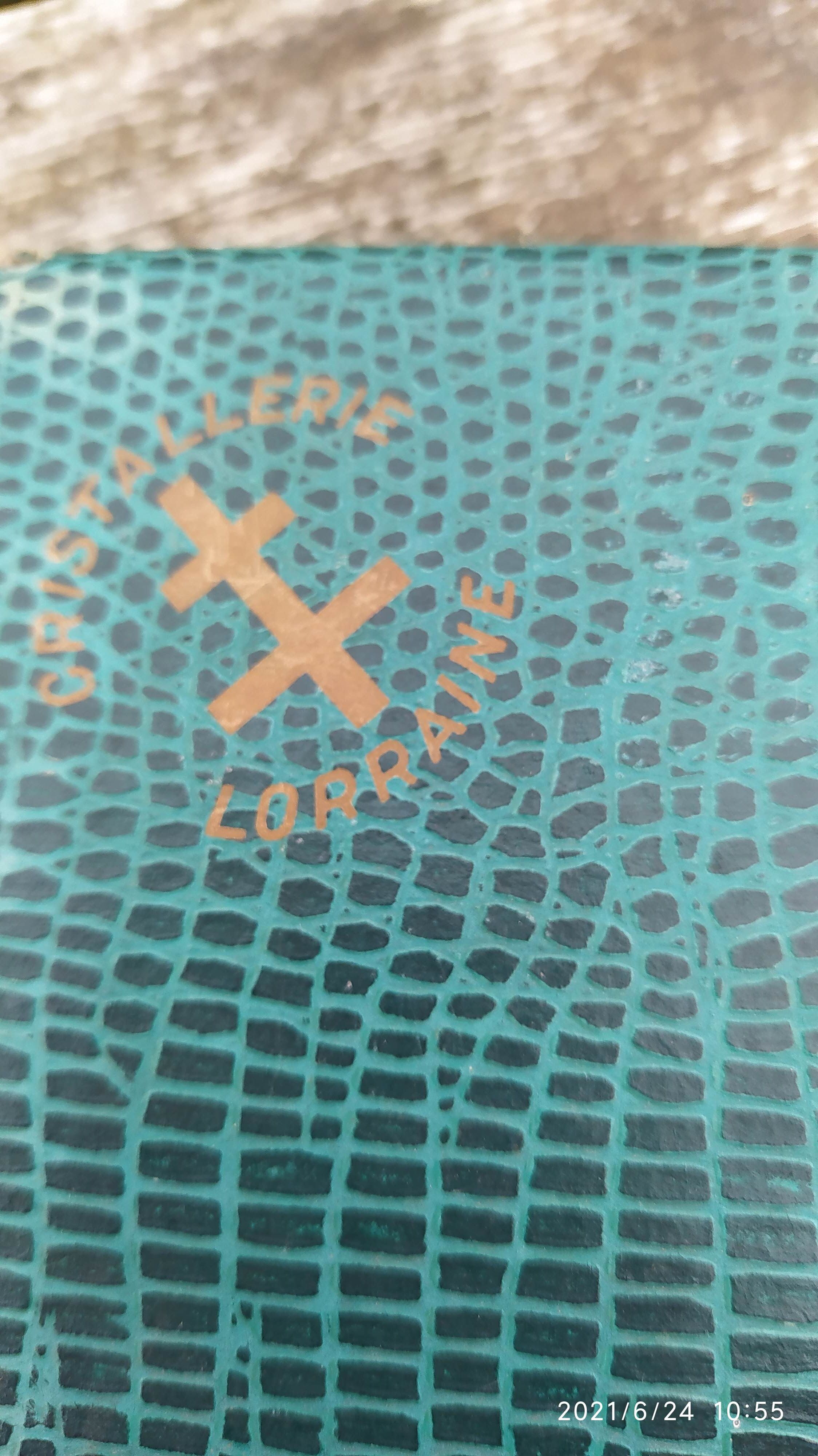 Ancient crystal salerons of Lorraine