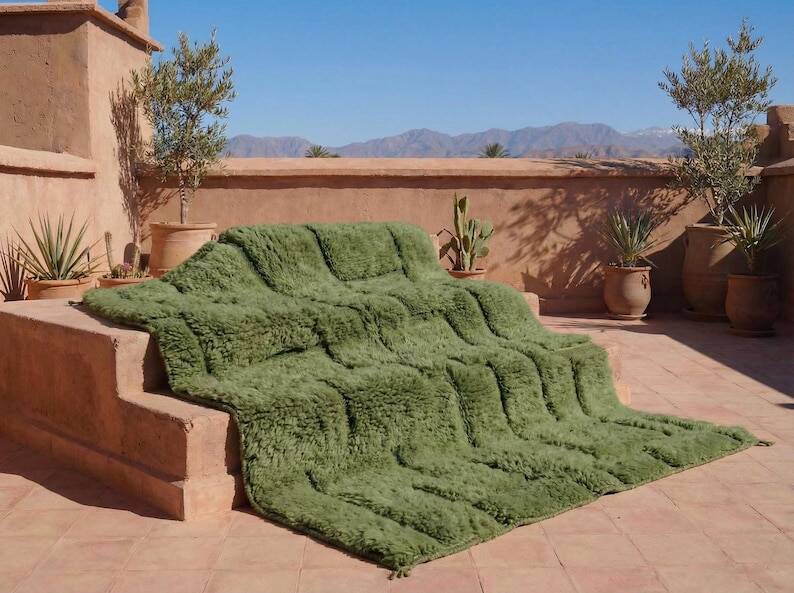 Handmade Moroccan rug 200cm x 300cm