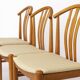 Set of 3 Vintage Swedish Chairs | Carl-Ewert Ekström | 1970s Beechwood