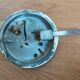 Wall lamp opaline globe diameter 25 cm