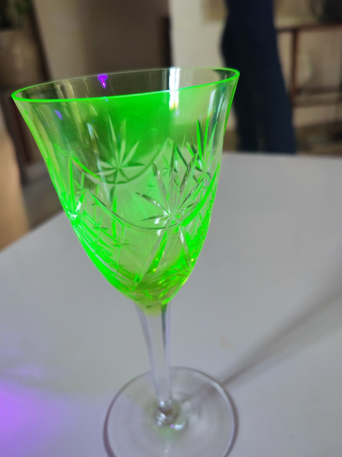 Old uranium glass