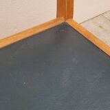 Series of 3 vintage chairs with compass legs - 1950s