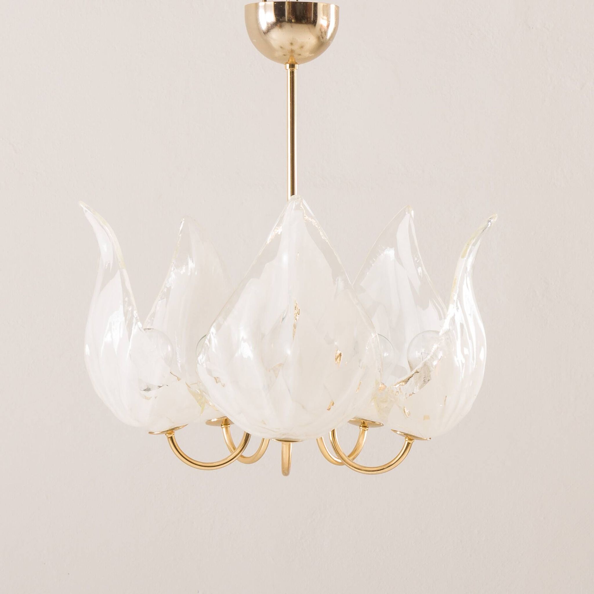 Murano glass chandelier by La Murina, Italy 1970s