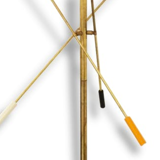 Floor lamp in the style of the Italian creations of the 50s