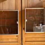 Pair of showcases