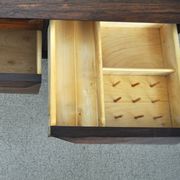 Table de couture scandinave moderne en palissandre, Danemark, 1960s