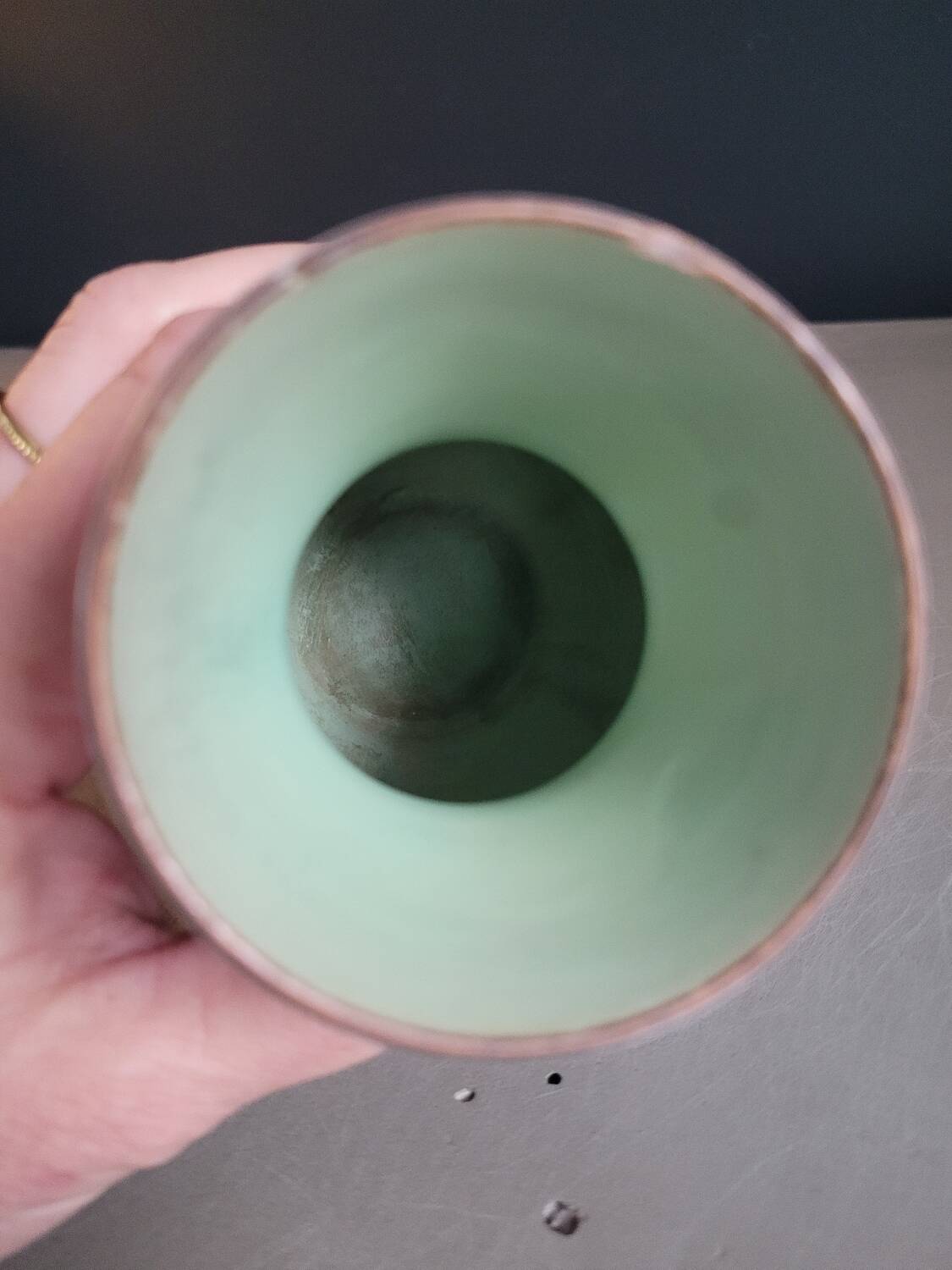 50's ceramic vase