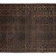 Vintage Turkish handmade rug 125x212 cm