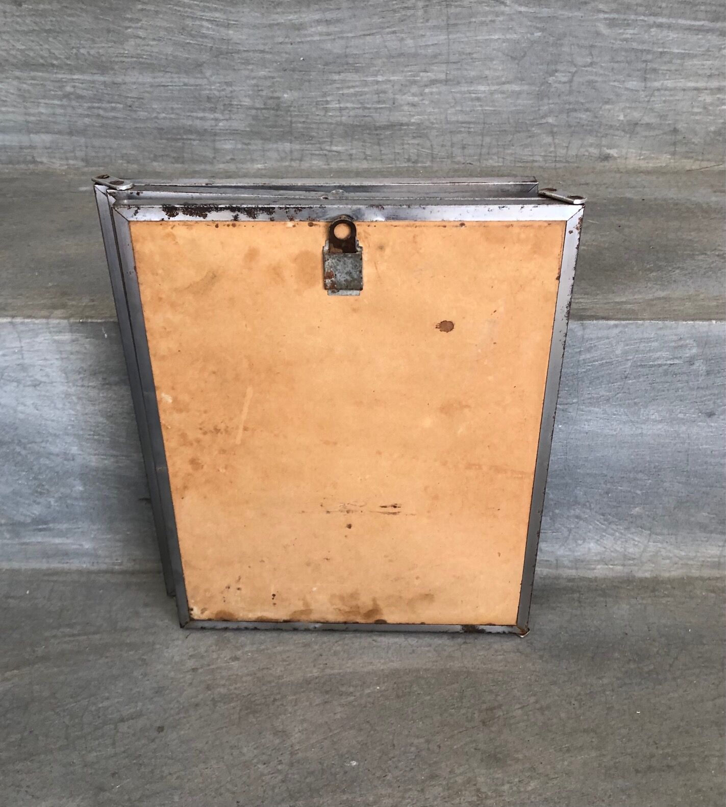 Triptych barber mirror 73x30cm