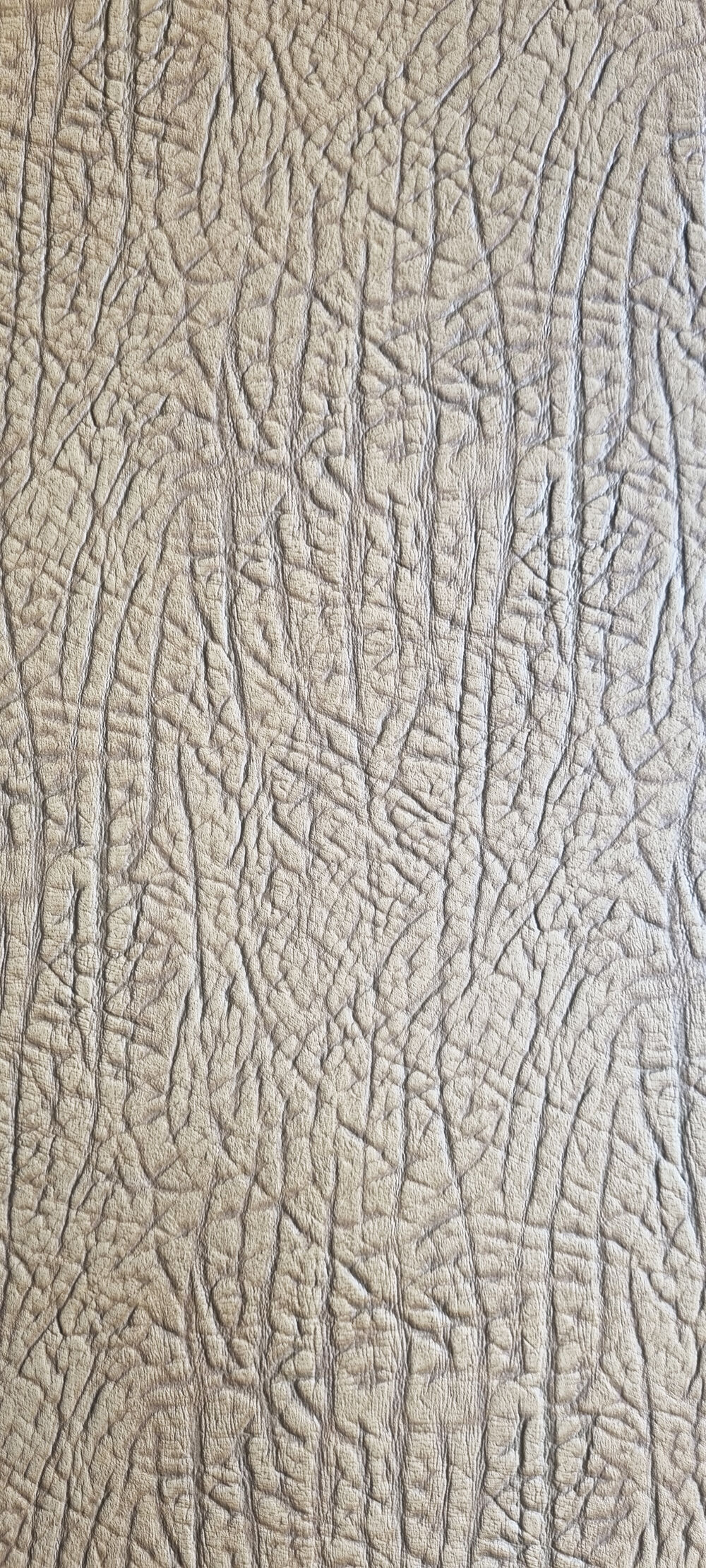 Pair of mustard skaï armchairs, brass feet