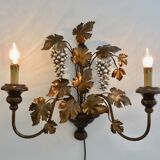 Florentine “grape” wall lamp Italy, 1940 - 1950