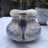 Creil and Montereau iron earthenware jug