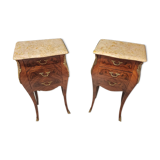 Pair of bedside Louis XV style